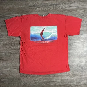 Vintage Surf Hall Of Fame T Shirt Mens Large Beach Florida History Museum Y2K - Picture 1 of 9
