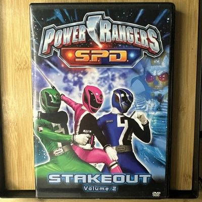 Power Rangers S.P.D. Vol. 2: Stakeout (DVD, 2005) Full Screen Edition - Image 1 of 3