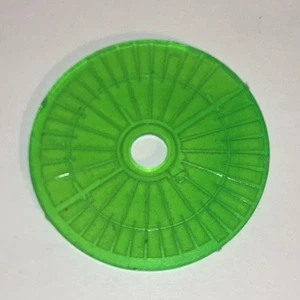 Marcador de explosión Warhammer 40k/Herejía Horus verde transparente 3” fuera de servicio PRB 00C3 - Imagen 1 de 2