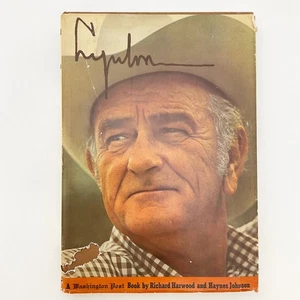 Lyndon Richard Harwood Hardcover Book 1973 Biography President Lyndon B Johnson - Picture 1 of 24