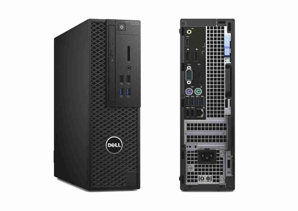 Dell Precision 3420 Core i7-7700 3.6ghz 16GB DVDRW NO SSD SFF Computer PC - Image 1 of 1