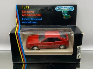 SCHABAK 1018 VW CORRADO -RED 1:43- GOOD IN BOX - Picture 1 of 10