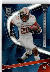 2020 Panini Chronicles Draft Picks #12 Javon Leake Spectra Blue - Imagen 1 de 2
