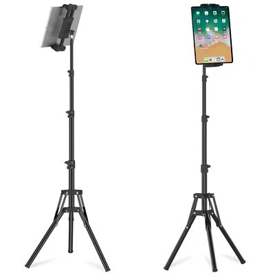 Tablet Stativ Halterung iPad Stativ Halter Höhenverstellbar bis 160cm Tablet ... - Bild 1 von 4