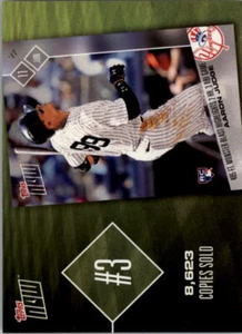 2018 Topps Top 10 Topps Now #TN3 Aaron Judge - NM-MT - Picture 1 of 2