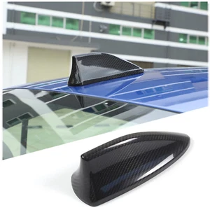 Black Antenna Cover Roof Shark Fin Carbon Fiber For Subaru WRX S4 STI VB 22-23 - Picture 1 of 21