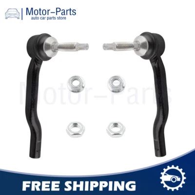 2pcs Front Outer Tie Rod Ends Fit for Ford Fusion 2013-2018 ES801110 ES801109 - Image 1 of 4