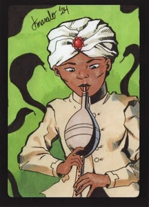 PRINT Jonny Quest - Hadji #1 Sketch Card Limited Ed. 13er Set ACEO - Bild 1 von 3