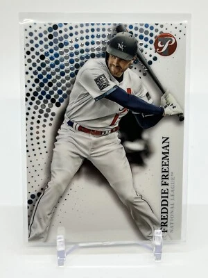 FREDDIE FREEMAN 2022 Pristine Baseball Variation #289 Base Braves, Dodgers - Image 1 of 2