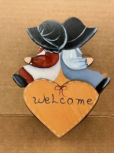 Country Folk Welcome Plaque - Picture 1 of 2