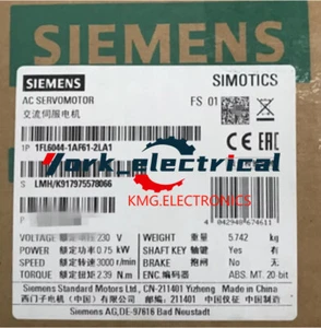 NEW SIEMENS 1FL6044-1AF61-2LA1 1FL6044-1AF61-2LA1 U3 1year warranty NEW IN BOX - Picture 1 of 2