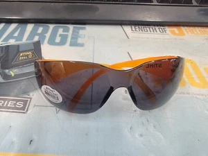 NEW OEM STIHL #7010-884-0391 ULTRA LIGHT GLASSES W/SMOKE LENS MEETS ANSI-Z87.1 - Picture 1 of 4