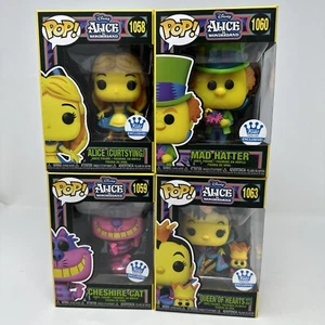 Funko Pop! Alice im Wunderland Schwarzlicht Set - Funko Shop exklusiv - Bild 1 von 4