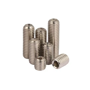 Cup Point Grub Screws M1.6 - M16 All Sizes Allen Socket Set Screws A2 Stainless - Picture 1 of 6
