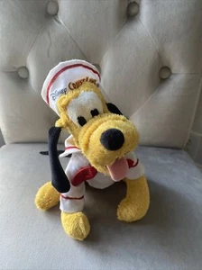 Disney Cruise Line 9 Zoll Pluto Matrose Plüsch Sitzsack Hund - Bild 1 von 5