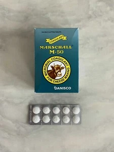 original Marschall 10 pastillas Cuajo Coagulante de calidad para hacer queso - Picture 1 of 12