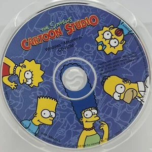 The Simpsons Cartoon Studio for Windows PC / Macintosh (CD-ROM) - *Disc Only* - Picture 1 of 10