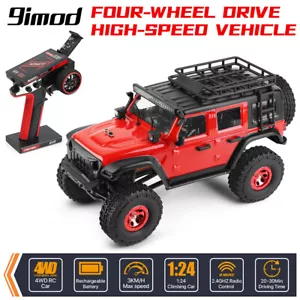 Wltoys XK 2428 2.4G 4WD 30KM/h LED Headlight 1/24 RC Off-Road RTR Crawler Car US - Picture 1 of 24