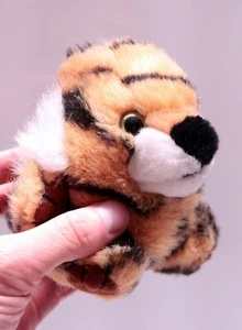 Peluche MJC vintage 1994 mini tigre molto raro - Foto 1 di 5