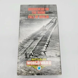 VHS BATTLELINE WORLD WAR II Time Life Video Bridgehead On The Rise Fall Of Berli - Picture 1 of 2