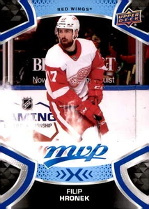 Upper Deck 2021-22 MVP #165 Filip Hronek Blu - Foto 1 di 2