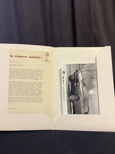 Seltene Pressemappe 1975 ALFA ROMEO ALFASUD ALFETTA - Bild 1 von 3