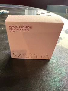 MISSHA Magic Cushion Cover Lasting SPF50+/PA+++ No.21 Light Beige. Foundation - Picture 1 of 3
