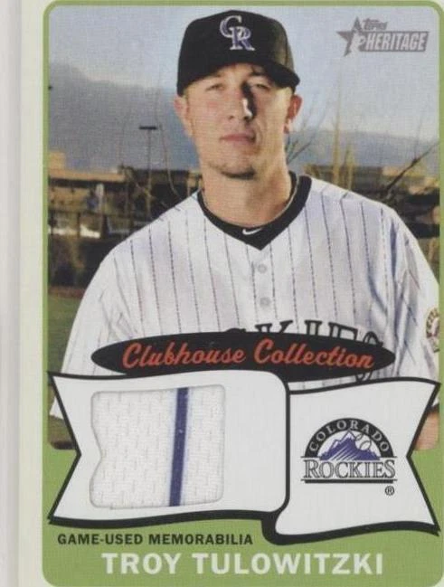 2014 Topps Heritage - Troy Tulowitzki #CCR-TT