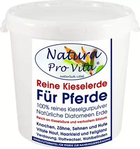 Kieselerde Pferd reine Kieselgur Verdauung Haut Huf Fell (€31,80/kg) 500g - Bild 1 von 8