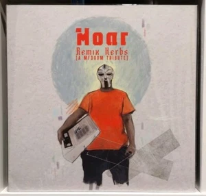 MOAR " REMIX HERBS - A MF DOOM TRIBUTE " NEW UK LP RED VINYL /300 Hip Hop Instru - Picture 1 of 7