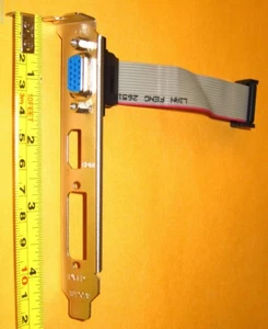 GIGABYTE 15Pin Full Height Bracket for Radeon 5450 4350 3450 GeForce 710 610 210 - Picture 1 of 3