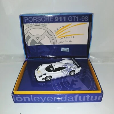 FLY 1/32 PORSCHE 911 GT1-98 Centenario REAL MADRID REF.RM01 - Immagine 1 di 2