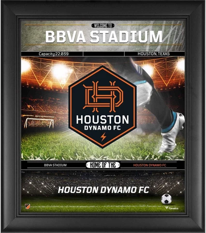 Houston Dynamo Framed 15" x 17" Welcome Home Collage Cover