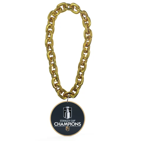 Las Vegas Golden Knights NHL 2023 Stanley Cup Champions Fan Chain Foam Necklace Cover