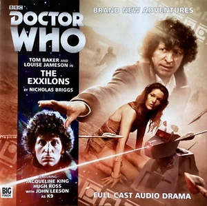 DOCTOR WHO: THE EXXILONS, TOM BAKER, LEELA, K9, BIG FINISH CD, VGC OOP - Picture 1 of 1