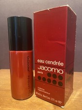 Jacomo Paris eau cendree Eau de Toilette Spray 2 fl oz / 60 ml New in Box RARE