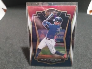 2021 Panini Select Premier Tri-Color Prizm Francisco Lindor #142 NM - Picture 1 of 2