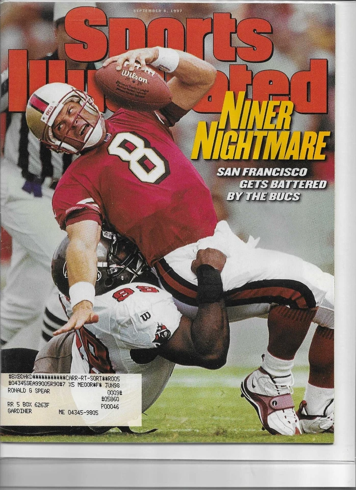 Sports Illustrated - Football Covers - 1997 & 1998 - Image 1 of 1