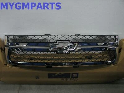 SILVERADO 2500HD 3500HD CHROME GRILLE 2011-2014 NEW OEM  20966058 - Image 1 of 3