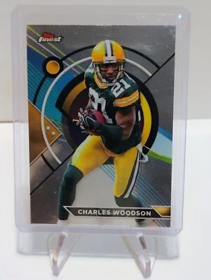 2024 Charles Woodson Topps Finest Composite Football #187 Packers - Image 1 of 2