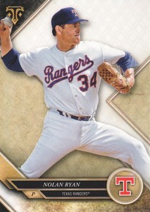2017 Topps Triple Threads Baseball #86 Nolan Ryan