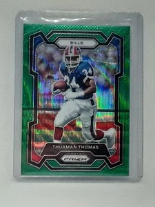 Thurman Thomas 2023 Prizm Football - Green #34 - Buffalo Bills - Picture 1 of 2