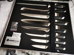 Tupperware Chefserie Messerset + Wetzstahl im Koffer neu und OVP