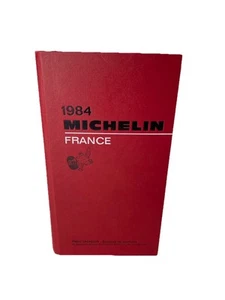 MICHELIN RED GUIDE: FRANCE, 1984 By Michelin Travel Publications - Hardcover - Picture 1 of 21