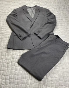 Banana Republic Suit Mens 46 Regular Standard Fit Jacket 38x32 Pants 2 Piece - Picture 1 of 21