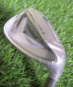 New Cleveland Smart Sole Full Face 50* Gap Wedge,  KBS Hi-Rev 105 Stiff Steel - Picture 1 of 4