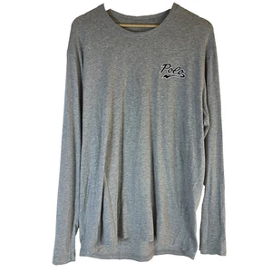 POLO Ralph Lauren M Medium grau Modal-Mix Langarmshirt Stretch Logo Tee - Bild 1 von 11