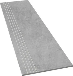 Treppenfliese Hometec Beton 30 x 120cm grau Bodenfliese Fliesen Fliese - Bild 1 von 1