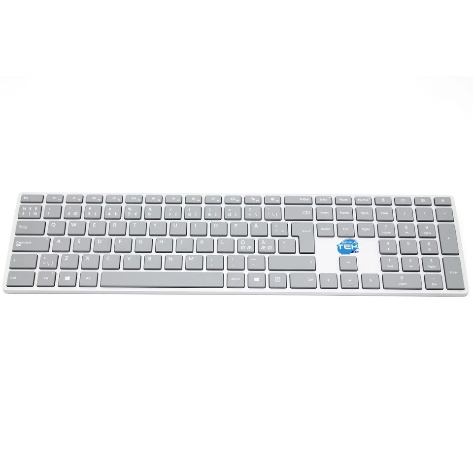 Microsoft Surface Keyboard Bluetooth QWERTY Nordic Layout SW FI DK NO - Image 1 of 4
