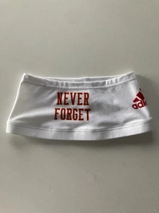ADIDAS Rutgers Scarlet Knights Game Used Team Issued HEADBAND Game Worn - Picture 1 of 4